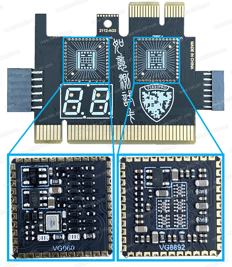 TL631-Pro Diagnosis Card Desktop PCI-E Mainboard PCI-e Notebook
