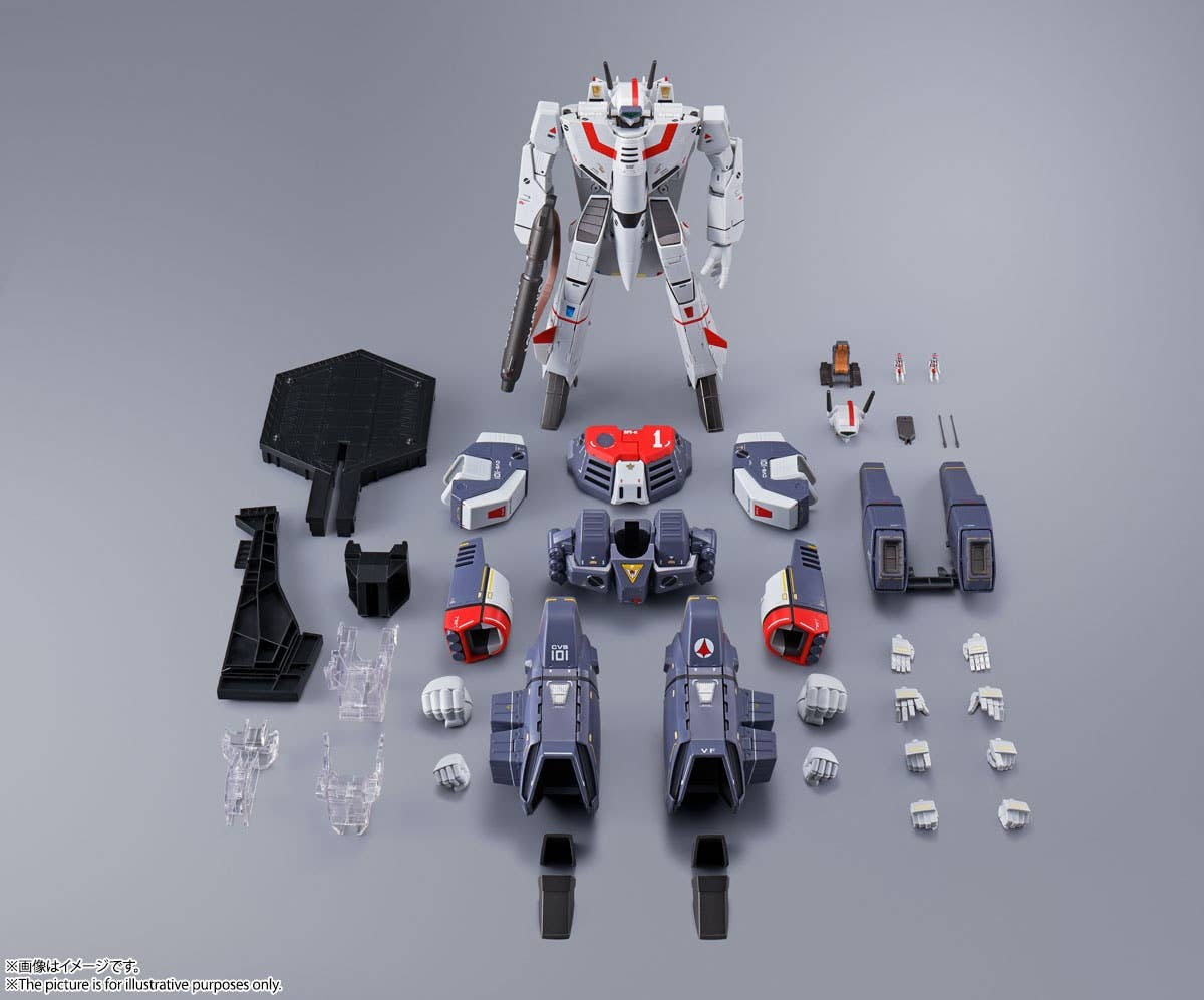 DX Chogokin VF-1J Armored Valkyrie (Hikaru Ichijo) | HLJ.com