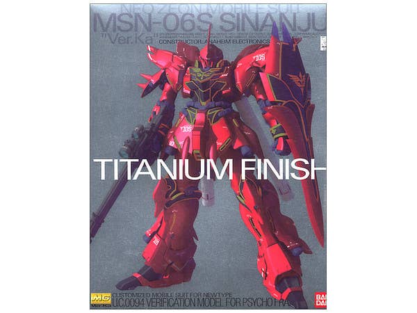 MG Sinanju Ver.Ka Titanium Finish | HLJ.com