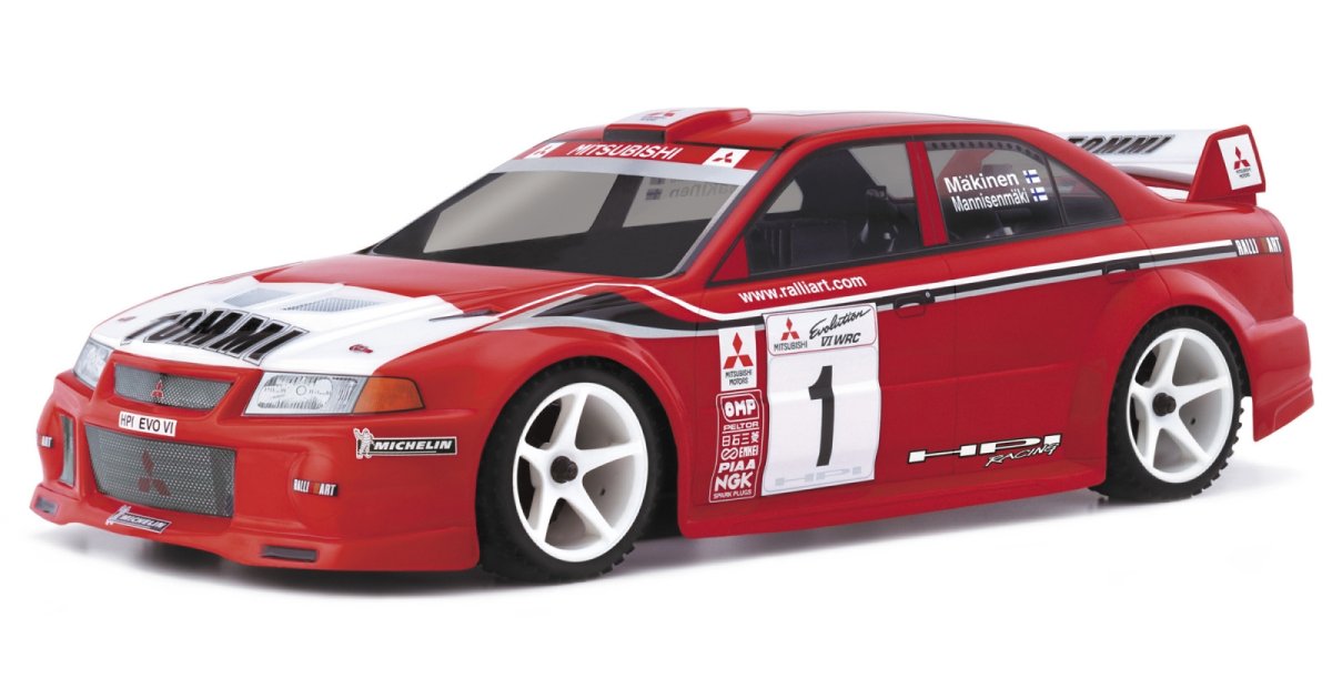 7551 MITSUBISHI LANCER EVOLUTION VI WRC BODY (WB 300mm)