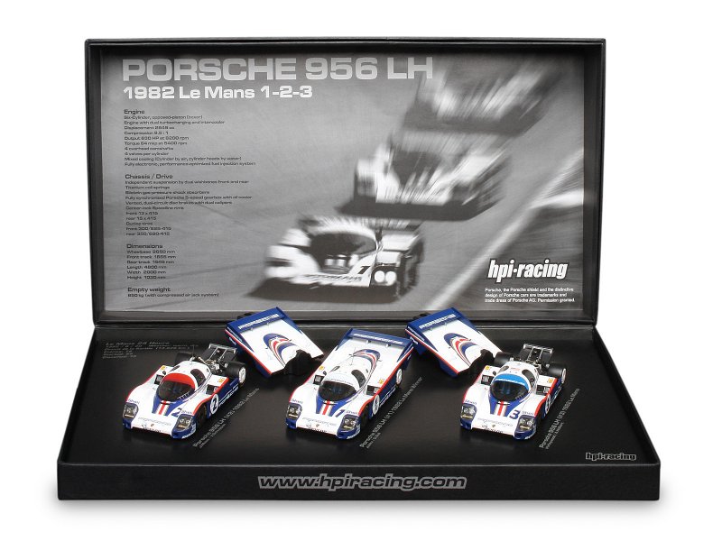 8037 Porsche 956 LH 1982 Le Mans Special Set (3cars set)