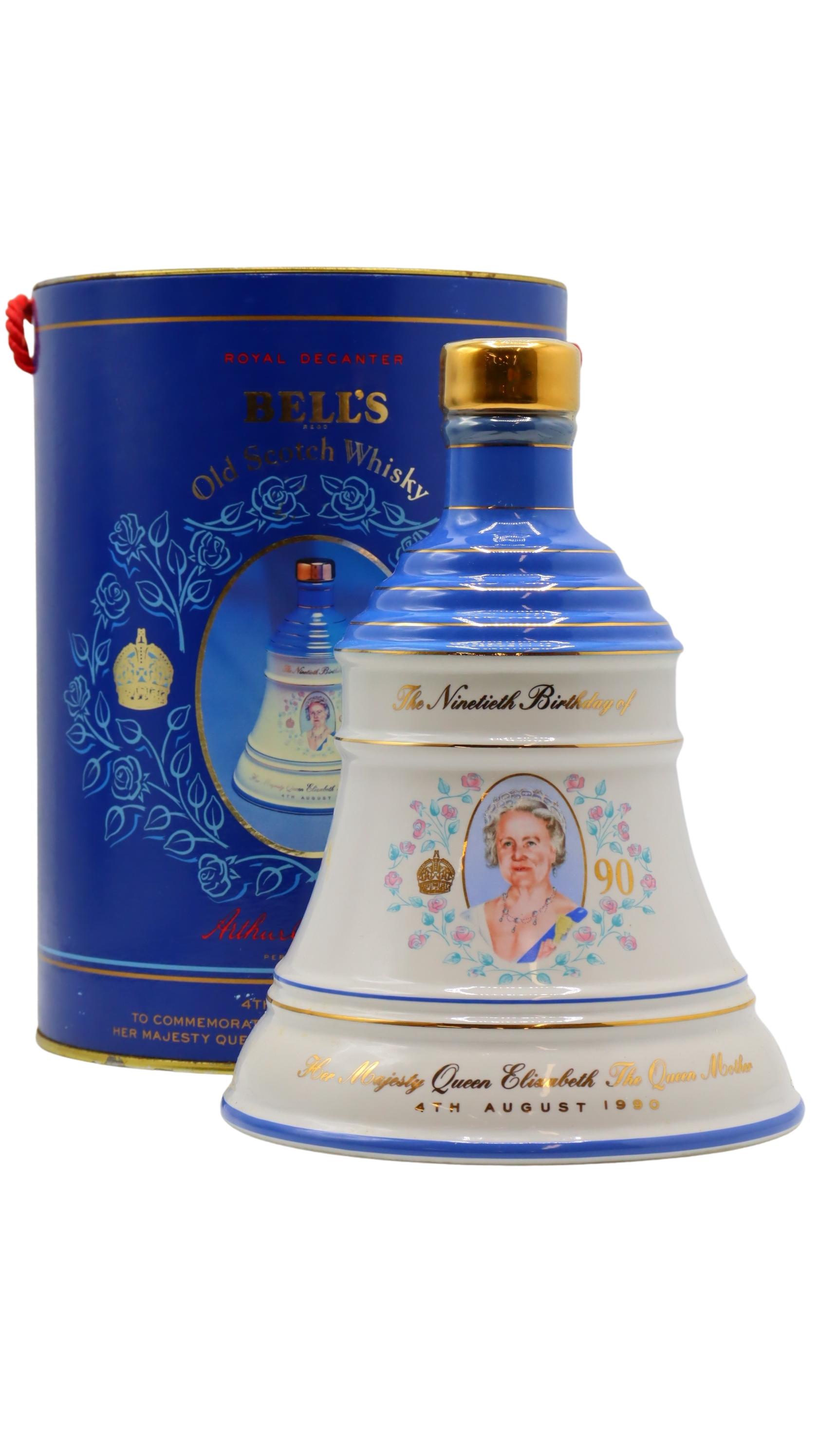 Bell's - Decanter Queen Mother 90th Birthday Whisky 75cl | eBay