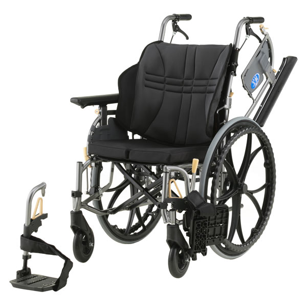 日進医療器】座王 自走式車椅子 NA-X521W ｜車いすの格安通販【車椅子