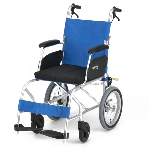 日進医療器】超軽量介助式車椅子 NAH-L7α Cパッケージ ｜車いすの格安