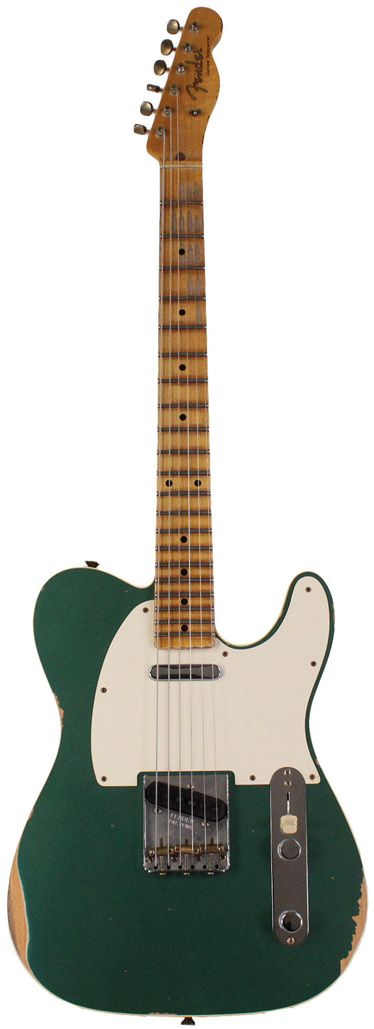 Fender Custom Shop 59 Tele Custom, Relic, Aged Sherwood Green