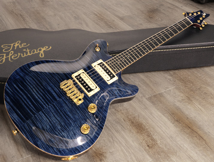 T's Guitars Arc-STD24 VS100N 5A Flame Arctic Blue 中古｜ギター買取