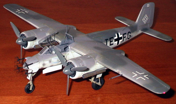 Focke-Wulf Ta 154A by Jakub Vilingr (Revell 1/48)