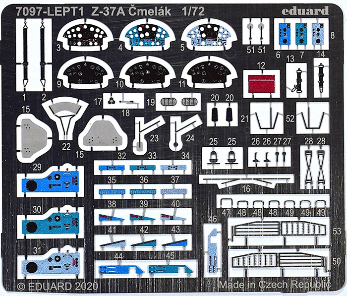 Eduard Kit No. 2131 - Zlin Z-37 Cmelak (Bumblebee) Review by John