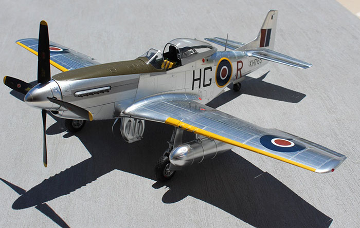 Tamiya 1/32 scale P-51D Mustang Plated Version by Roger Hardy