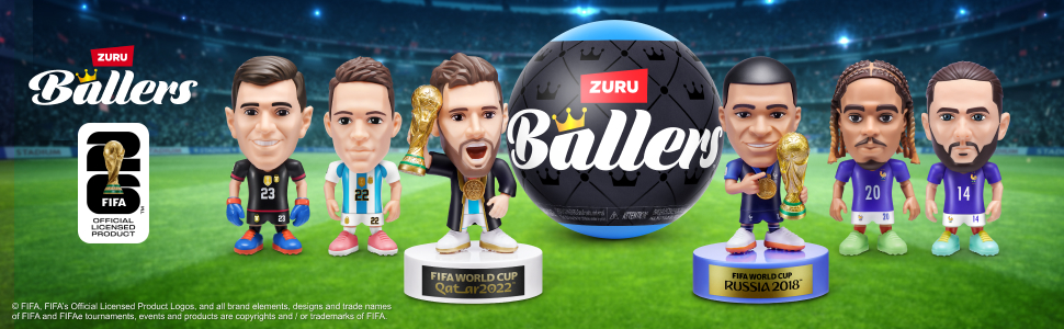 ZURU BRINGS LEGENDARY GAME TO LIFE WITH FIFA WORLD CUP BALLERS