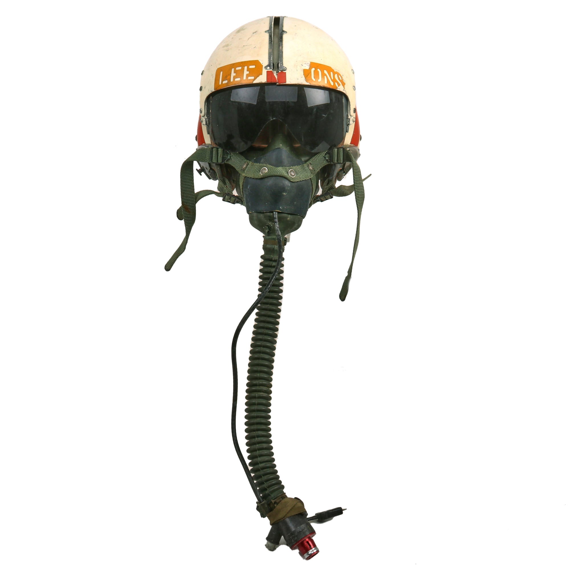 Original U.S. Vietnam War USN Pilot APH-6A Flight Helmet with