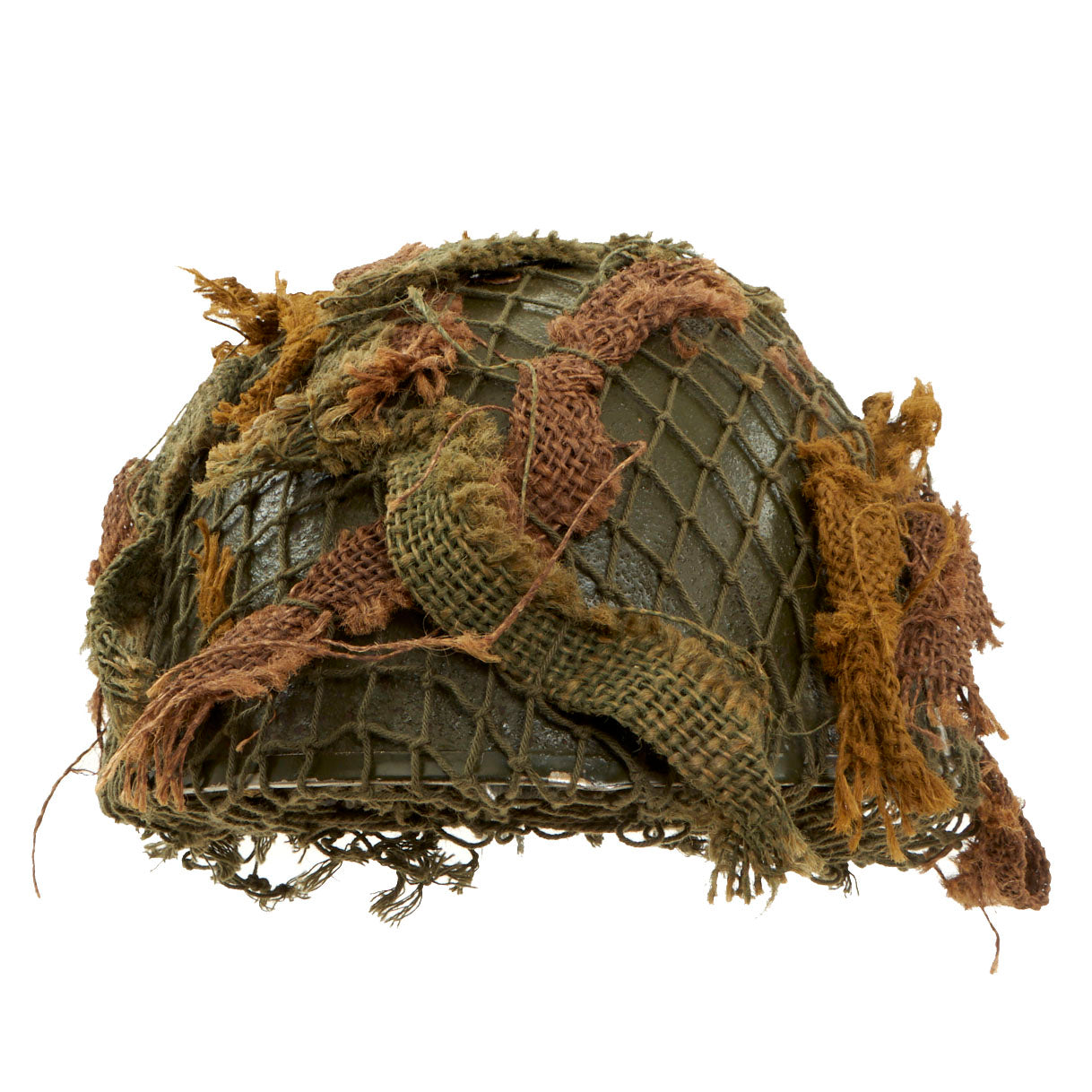 Original British - Canadian WWII MKII Paratrooper Helmet with Net