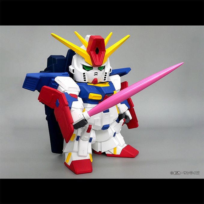 ジャンボソフビフィギュアSD MSZ-010 ZZガンダムーSDガンダムー | 株式
