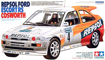 1/24 スポーツカーシリーズ レプソル フォード エスコート RS