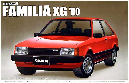 1/24 ザ・ベストカーヴィンテージ マツダ ファミリア XG (1980年式