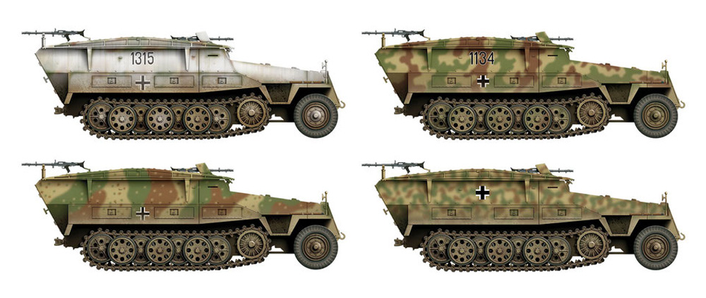 ダス ヴェルク Sd.Kfz.251/7 D型 戦闘工兵車 2in1 1/35 ミリタリー
