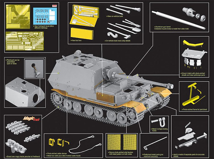 ドラゴン Sd.Kfz.184 重駆逐戦車 フェルディナント (プレミアム