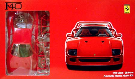 1/24 リアルスポーツカーシリーズ フェラーリ F40 フジミ模型 (Fujimi)