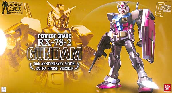 PG (パーフェクトグレード） RX-78-2 ガンダム 30周年限定モデル