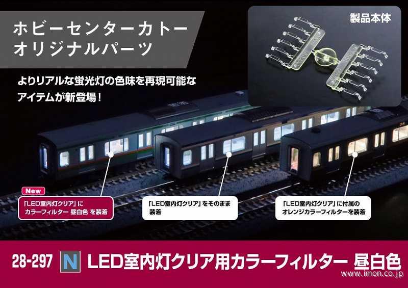 28－297 LED室内灯クリア用カラーフィルター 昼白色 | 鉄道