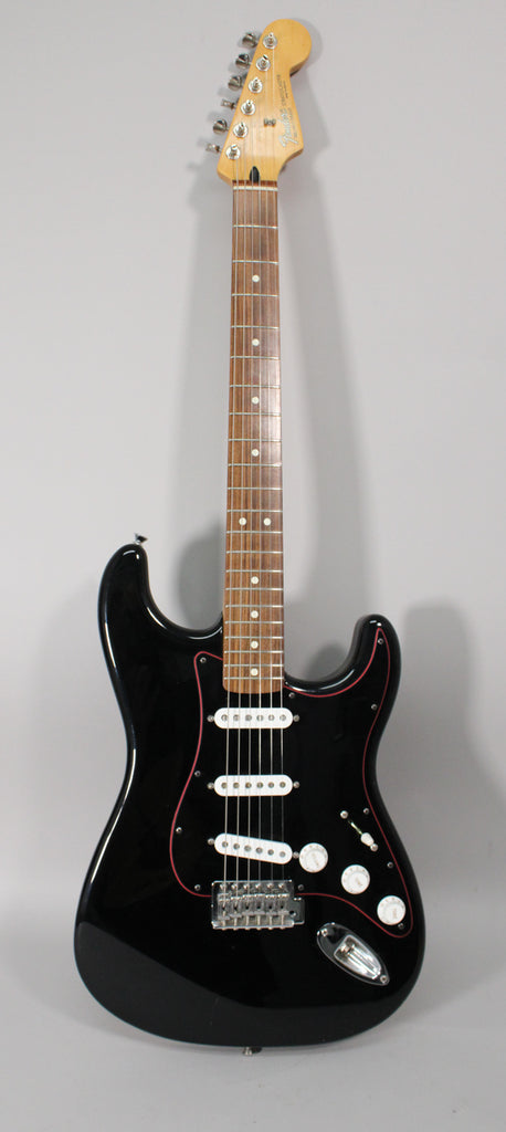 2002 Fender Standard Stratocaster Made In Mexico Black Finish