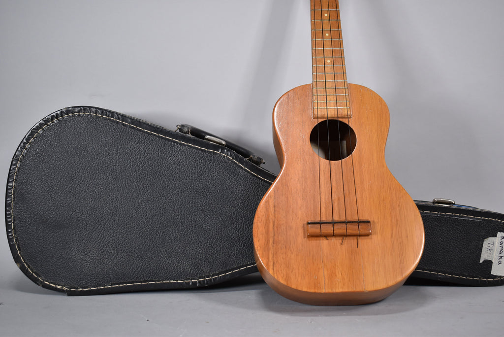 1970 Kamaka Tiki Vintage Ukulele w/OSSC – Imperial Vintage Guitars