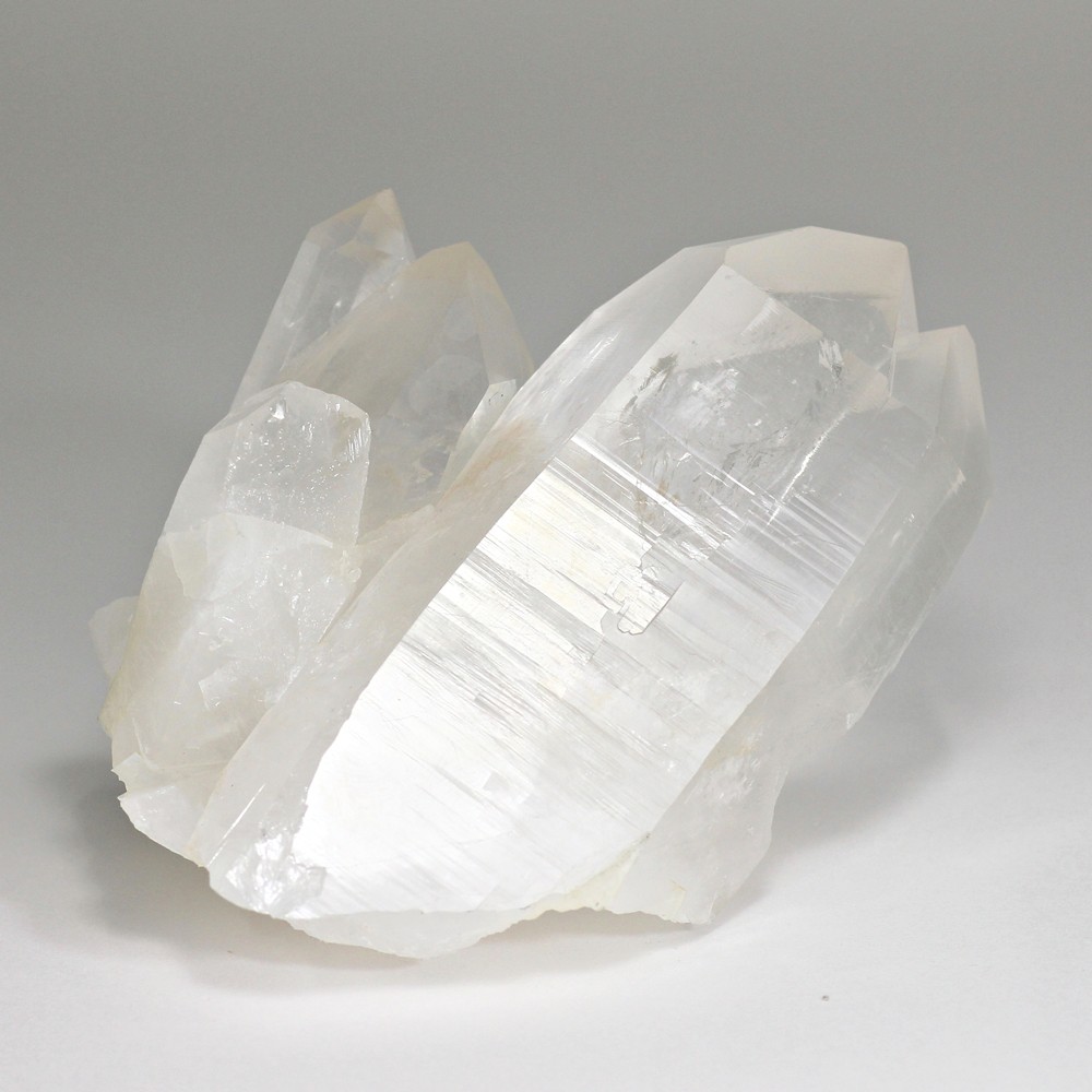 インド/マニカラン産]ヒマラヤ水晶クラスター/原石（ミルキーな結晶