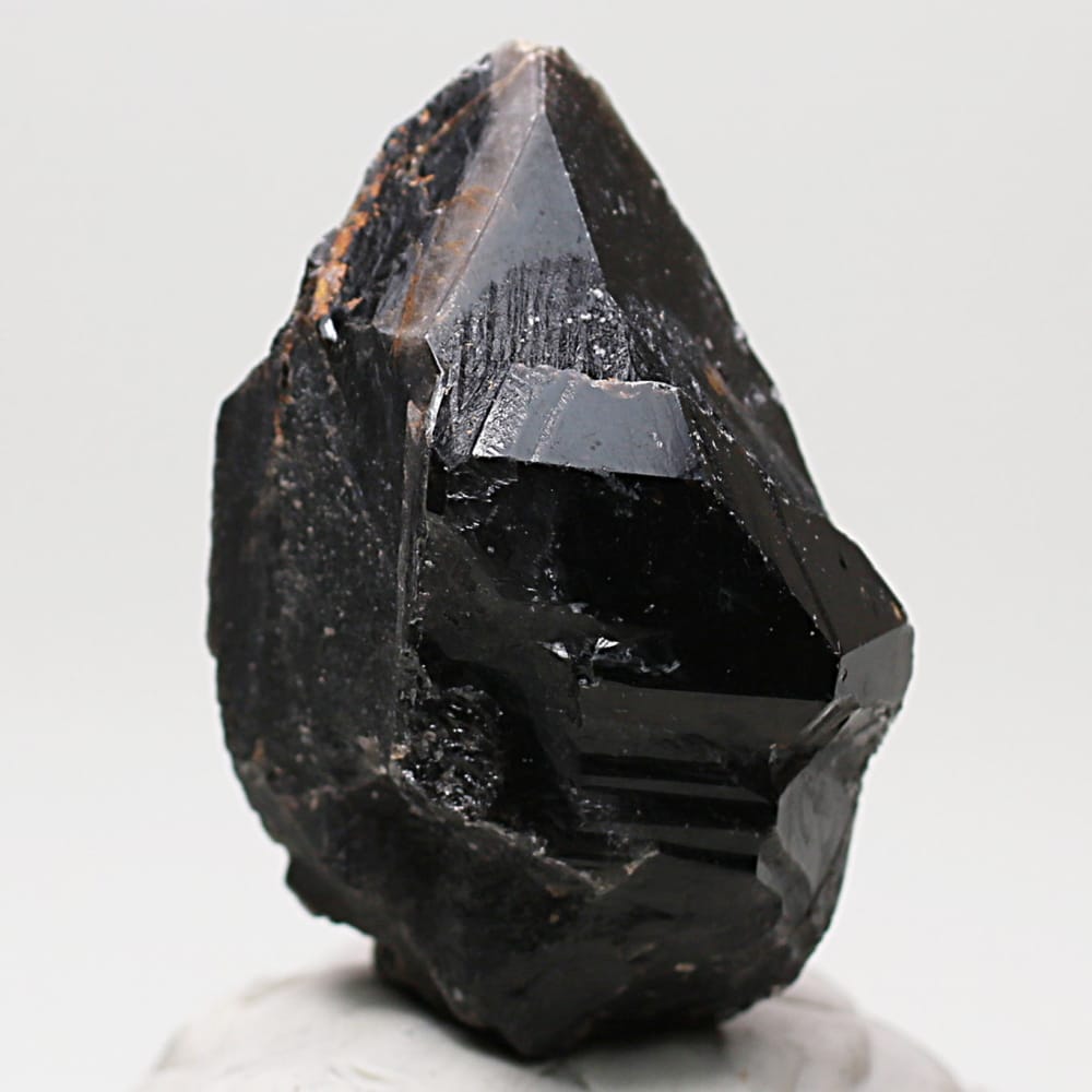 高品質]ブラジル産モリオン原石/天然黒水晶（小さめサイズ58.2g