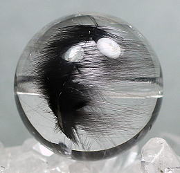 3A++]プラチナルチルクォーツ1粒売り（12.4mm） - 埼玉県吉川市の