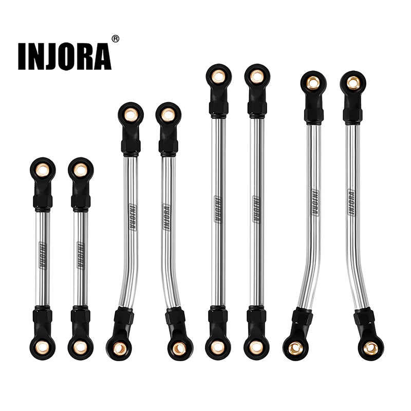US Warehouse] INJORA Stainless Steel High Clearance Links for 1/18 Re