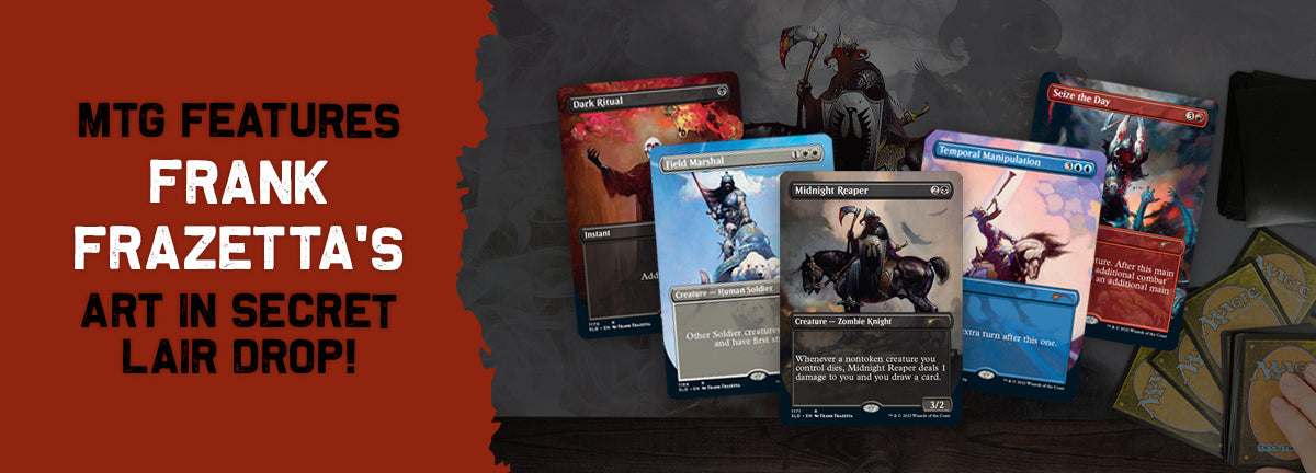 MTG features Frank Frazetta's art in Secret Lair Drop! – Inked Gaming