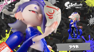 スプラトゥーン3』新作amiibo「フウカ」「ウツホ」「マンタロー」予約
