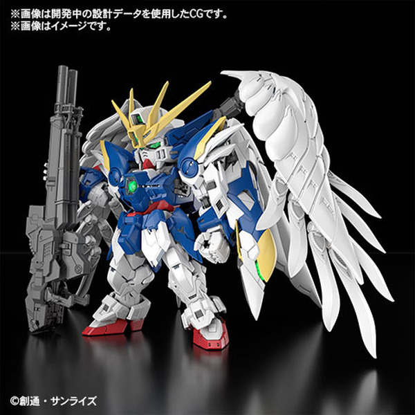 ハイエンドSDガンプラ「MGSD」の第3弾「ウイングガンダムゼロ EW」解禁