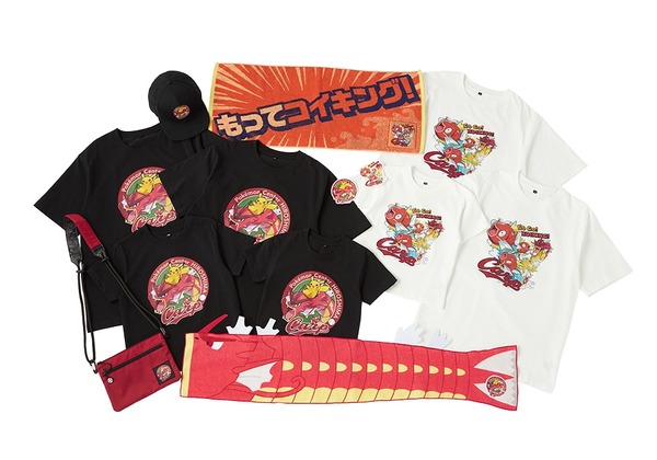 赤いギャラドスやコイキングによるオリジナル球団ロゴも！ポケモン