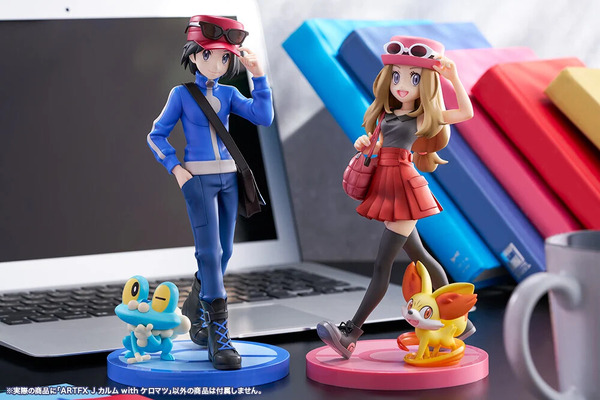 ポケモンX・Y』並べて飾りたい「セレナ」「カルム」1/8スケール