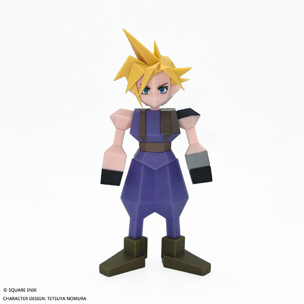 懐かしい“ポリゴン”姿を完全再現！『FF7』より「クラウド・ストライフ