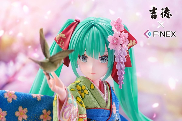 お値段約20万円の「初音ミク」日本人形フィギュアが可憐で美しい