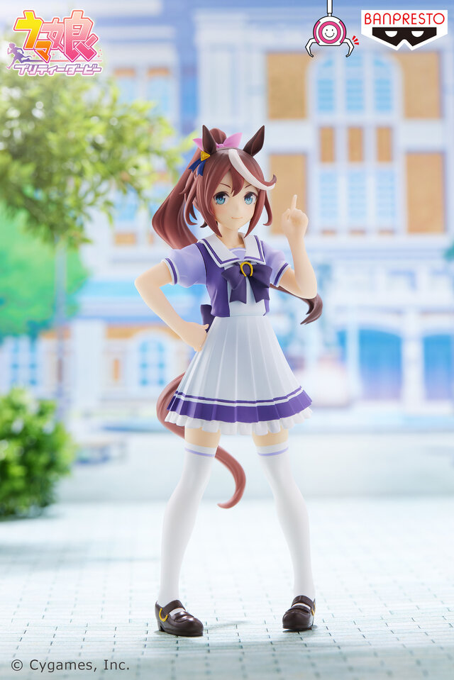 ウマ娘』スペ、スズカらが制服姿で立体化！バンプレストブランドの