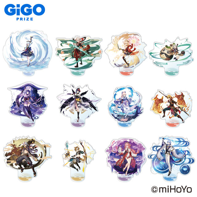 大人気の「原神焼き」に第2弾登場！稲妻組も仲間入りした「原神×GiGO