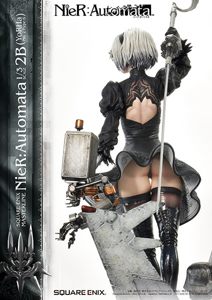 お値段約28万の造形美！『ニーア オートマタ』より「2B（ヨルハ二号B型
