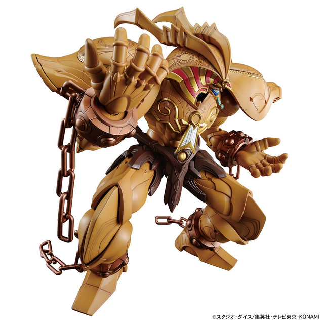 遊戯王』より、「召喚神エクゾディア」がプラモ化！全高約210mmの