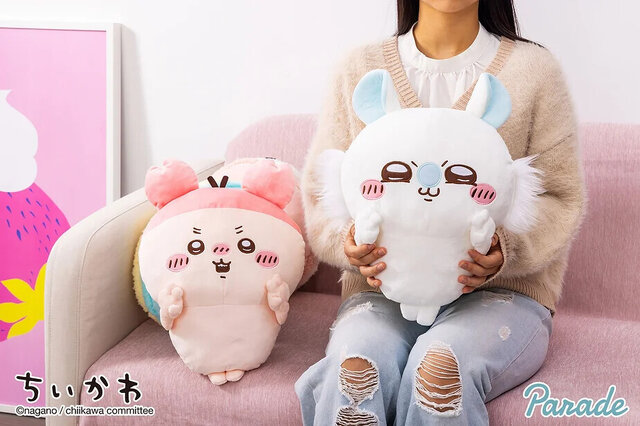 ちいかわ」古本屋、モモンガが可愛くポーズ！全長約35cmもの「BIG