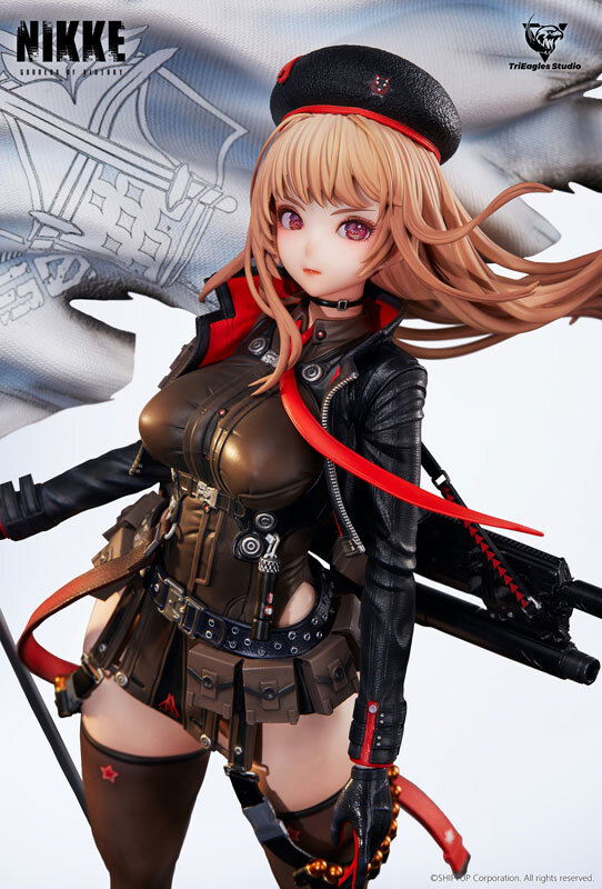 太ももの質感と張り裂けそうな胸元！『勝利の女神：NIKKE』よりラピが1