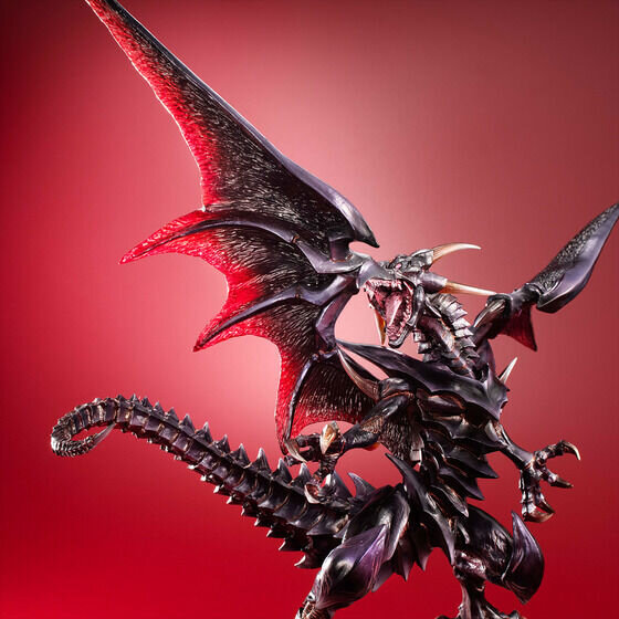 遊戯王』より「真紅眼の黒竜」が彩色を一新し再登場！全高325mmの大