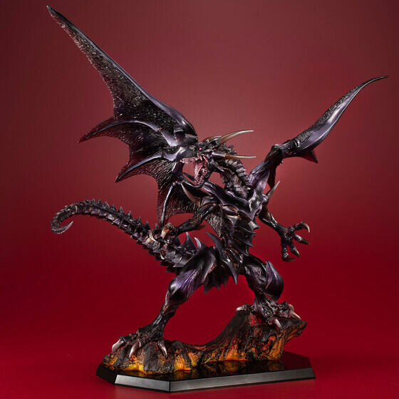 遊戯王』より「真紅眼の黒竜」が彩色を一新し再登場！全高325mmの大