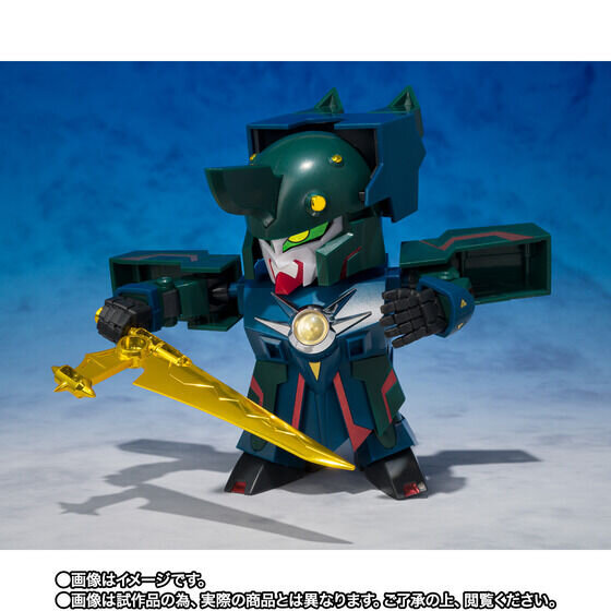 SDガンダム外伝 機甲神伝説」より「超機甲神ガンジェネシス」が装いも