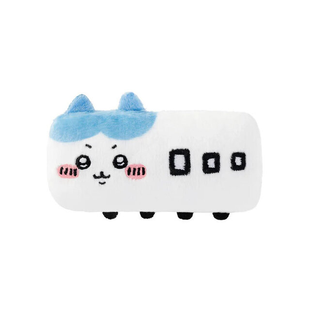 電車風の「ちいかわ」がかわいい！ぬいぐるみバッジセットとパリピ