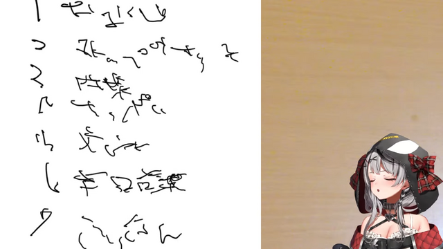 今回は読解なるか？ホロライブ・沙花叉クロヱの“直筆”サイン色紙が
