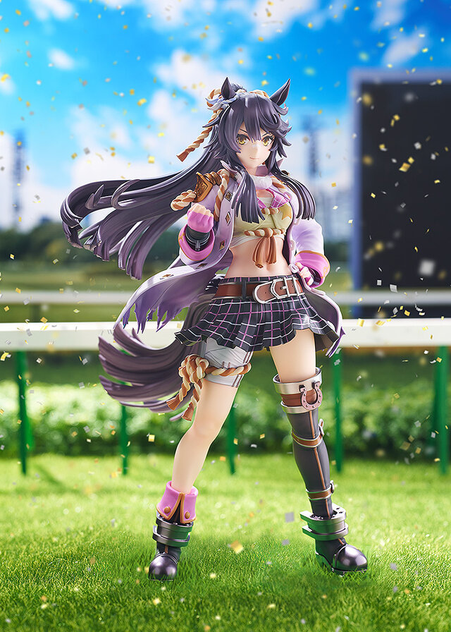 ウマ娘』ナリタブライアンが勝負服でフィギュア化！引き締まったお腹も