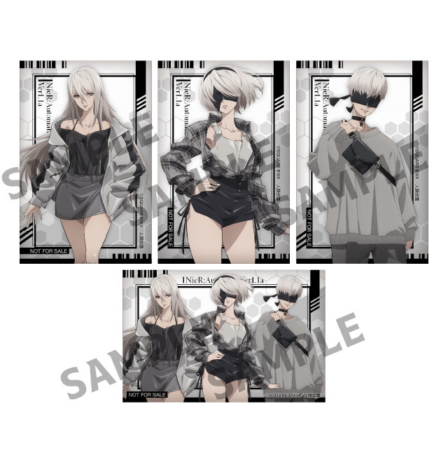 現代風ファッションな「2B」も素敵！アニメ「ニーア オートマタ」の